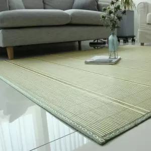 시원체크 대자리 180x230cm 침대 한자리 여름러그 나무 왕골 오크 마작방석 마작침 카페트 카페 한트
