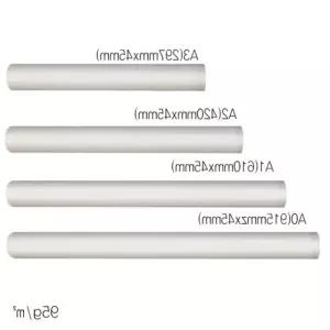 제도용품 도면 설계 파피도르 트레싱지A3 297mm 45m CAD