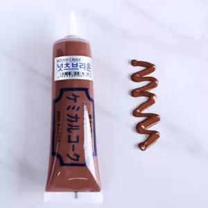 마루바닥보수 거실 타일 찍힌곳 채우기 넛브라운제 우드코크 보수제