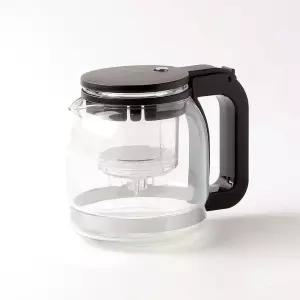손잡이 전기포트 티포트 주전자 유리티팟 거름망 800ml