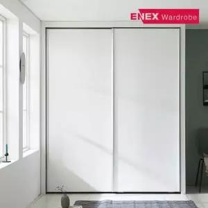 [텐바이텐]코튼 작은방 슬라이딩 붙박이장(화이트)-1640~1800mm