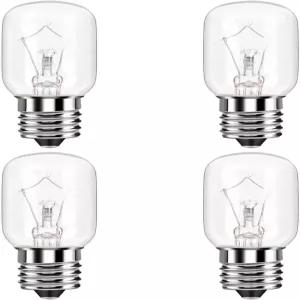 가전제품 냉장고용 전자레인지 전구 스토브 레인지 후드 위 라바 램프 T8 40와트 125V E17 중간 베이스 웜