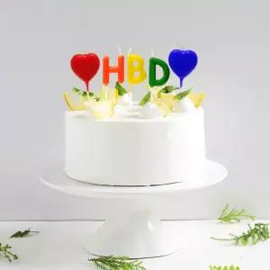 HBD 생일초 파티초 기념일 케익초 케이크초 생일축하