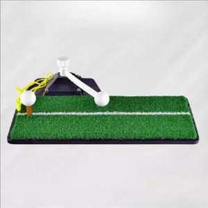 [RIZPICK]휴대용 골프 연습 매트 3in1 스윙 연습 매트 인조 잔디