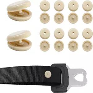 YTFRL 0 버튼 스톱 플라스틱 자동차 스톱퍼로 버클 짐 방지 용접 필요 없음 트럭 오토바이용 스냅온 클립