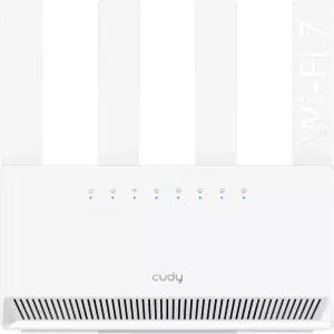 Cudy 듀얼 밴드 BE3600 Wi-Fi 7 라우터 WR3600E 4기가비트 포트 2.0GHz 쿼드 코어 4개의 안테나 VPN