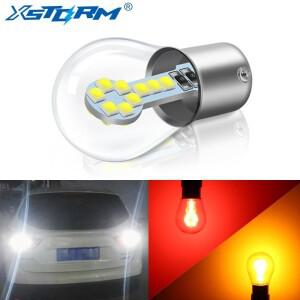 1156 BA15S P21W Led BAY15D 전구 앰플 R5W R10W 18SMD 800LM 자동차 안개 조명 DRL 방향 지시등 12V 흰색
