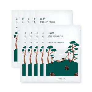 라운드랩 소나무 진정 시카 마스크 10매