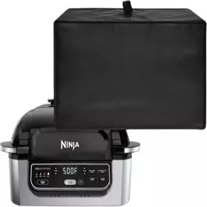 Lasesis 실내 바비큐 그릴 커버 Ninja AG301 Foodi 5-in-1 전기 그릴/FG551 그릴/IG651 콤보