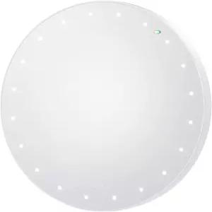 Riki는 GlAMCOR 홈 무안개 샤워 면도 거울을 좋아합니다 가열식 즉석 유리 안전한 마그네틱 마운트 HD LED