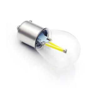 1X P21W Ba15s 1156 Led 필라멘트 칩 자동차 전구 S25 차량 역방향 회전 지침 램프 흰색 12v 24v 6000K