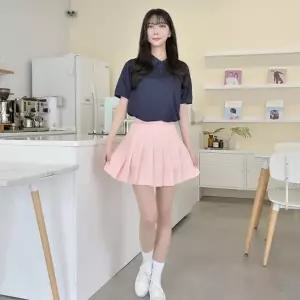 TBZ 교복몰 상큼돋는 테니스 스커트 (6컬러) 반티 생활복