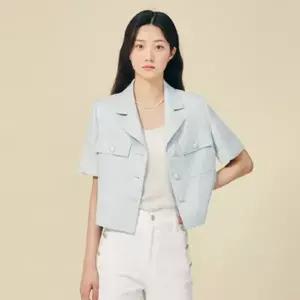 [롯데백화점]제이제이지고트 플랩 포켓 크롭 재킷(GP5P0JK511)