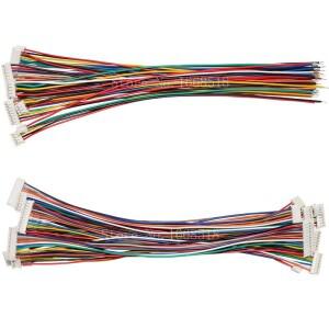 10PCS ZH 1.5mm 와이어 케이블 커넥터 DIY ZH1.5 JST 234567 핀 전자 라인 단일이중 헤드 연결 터미널 플러