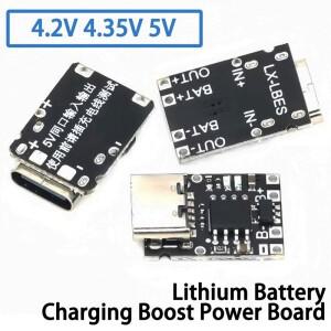 5V 충전 및 방전 통합 모듈 3.7V 4.2V18650 리튬 배터리 부스트 전원 보드 보호 유형-c