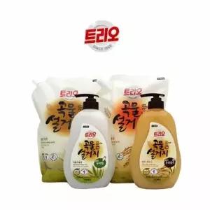 TBZ 우리밀 우리쌀겨 곡물 설거지 주방세제 750ml