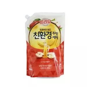 TBZ 트리오 발효식초 사과향 주방세제 1.2L 설거지비누