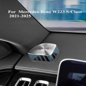 메르세데스-벤츠 W223 S클래스 2021 대시보드 양쪽 에어벤트 먼지덮개 차량 내부 튜닝