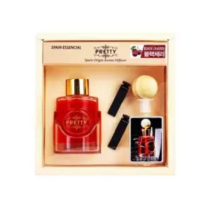 프리티 차량 송풍구 장착형 디퓨저 30ml-블랙체리오일 용품 자동차실내 향기좋은 좋은방향제 세트
