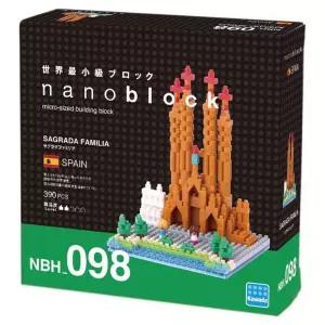 카와다 나노블럭 스페인 사그라다 파밀리아 NBM-098 1세트 퍼즐 장난감 조립 선물 만들기창의교구 어린이