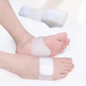발바닥 보호 사이즈 조절 실리콘 아치패드 반투명 2P 평발 쿠션 패드