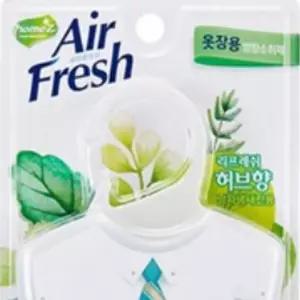 애경 홈즈 에어후레쉬 옷장(남자냄새제거) 허브향 32g실내 탈취제 선물용방제 방제 제거제 탈취재