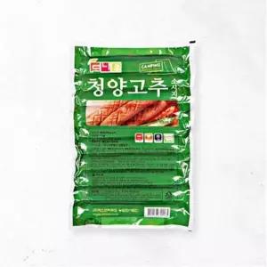 VDF 도나우 100gx10개 청양 수제 소세지매운고추소시지 매운 햄