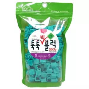 (이지툭툭 빅블럭) 16mm 리필 350g_민트장난감 조립용 만들기 미니 취미용품 어린이