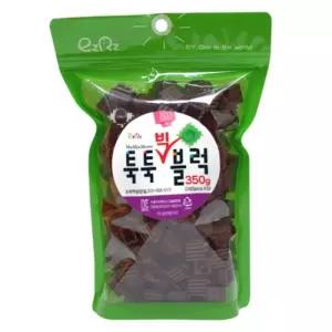 (이지툭툭 빅블럭) 16mm 리필 350g_진밤색이지툭툭 디폼 나노 미니 350G 3D 블록 이지툭툭 어린이