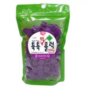 (이지툭툭 빅블럭) 16mm 리필 350g_보라만들기 취미용품 조립용 장난감 어린이 미니
