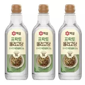 백설 프락토 올리고당1.2KG 3개