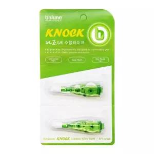 바르네)수정테이프 리필(노크식 BCT-0456R)(2P)-갑(12개입)액 화이트 용품 테이프 학생 학생용 용테이프 수