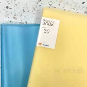 A3 클리어파일 30매 A3화일 문서철 악보 A3도면A3일철 PP 비닐 파일집 투명