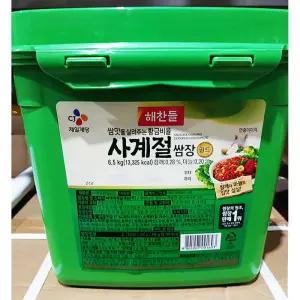 사계절쌈장 (해찬들 6.5K)업소용 바베큐 대용량 양념장 고기 고기용 쌈밥용 식당용 업소용 다용도