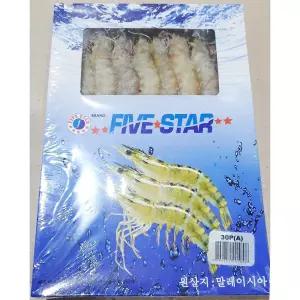 통새우 (바나메이 30미구이용500g)냉동 즉석 간편 해산물 새우 냉동 요리용 조리용