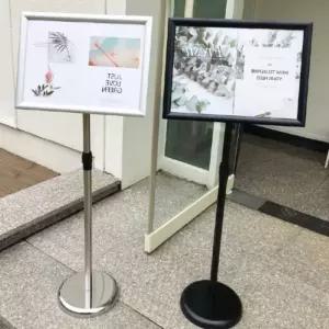 안내판 광고판촉용품 스탠드 메뉴판 도어사인 거치대 표지판