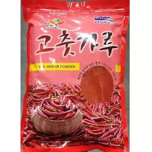 고춧가루 (산노을 중식용 1K)고추분말 고운가루 영업용 가루 업소용 식당용 고운