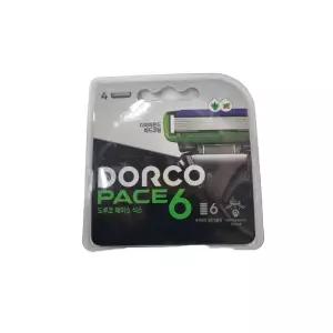 도루코 PACE6 면도날 4개입 페이스6 6중오픈형 세척용 코털 일회용 다용도 멀티용 다목적 안전성 가드바 쉐