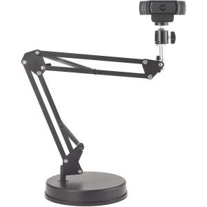 [미국배송] OXENDURE 웹캠 스탠드 카메라 마운트 22인치 서스펜션 붐 가위 팔 C925E C922X C930E C920 C615 HERO 8 / 7 6 5 ULTRA PRO 2 3 BRIO 4K DSLR 카메라용