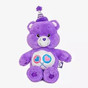 케어베어 생일 27cm-쉐어베어선물용인형 봉제 캐릭터 장식용 인테리어 베어 퍼플곰