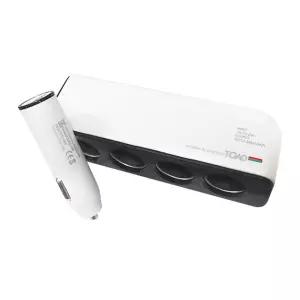 자동차 차량용 토드 USB 4구 소켓충전 용충전 시가잭 USB거 USB가 급속기 용거 고속 거잭 고속기 용가 용멀