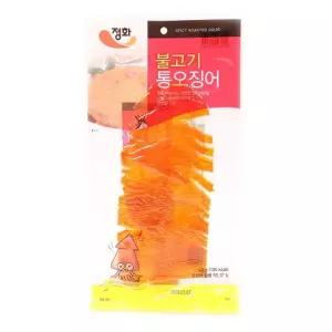 정화) 불고기통오징어 55g(1타 5개입)맥주안주 주전부리 조미건어포 어른간식 술안주