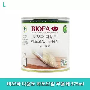 비오파 다용도 하도오일 무용제 375ml틈새메움 방수효과 목재보호 빠른건조 도장용품 목재용 석재용 하도용