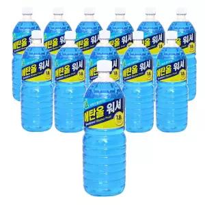 청개구리 에탄올 워셔액 1.8L 12개입셔 셔액 사계절셔 유리세정제 자동차셔 차량용셔