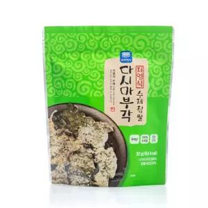 저염식 수제 찹쌀 다시마 부각영양 간식 반찬 반찬용