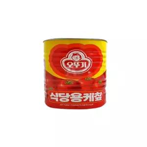 오뚜기 케찹 3.3Kg 토마토케첩 깡통케찹 통조림케찹대용량 업소용케찹 진한케찹 케？y 가공식품소스 케？R 식