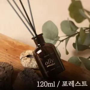올리 내추럴 라벨 디퓨저 세트 120ml 포레스트고급 향좋은방제 실내 집들이선물 선물용 방제
