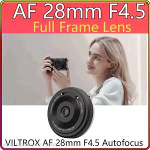 VILTROX AF 28mm F4.5 자동 초점 풀 프레임 렌즈 소니 E 마운트 A7C A6400 A6700 ZV-E10 A7M5 용 레트로 초