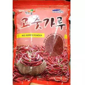 고춧가루 (산노을 김치용 1K)고추분말 고운가루 영업용 김장용가루 가루 업소용 식당용 고운
