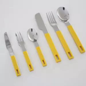블럭 커트러리 디너세트 디저트블록러 가정용러 수저 양식기 용양식기 러리